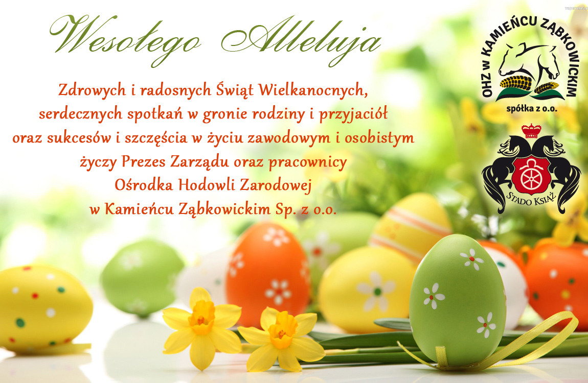 Życzenia Wielkanocne 2019